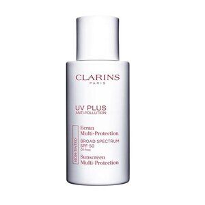 Clarins UV Plus Anti Pollution Sunscreen for Face | Broad Spectrum SPF 50